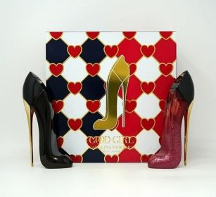 CAROLINA HERRERA GOOD GIRL 2 PCS SET: VERY GOOD GIRL 1 OZ PARFUM SPRAY + GOOD GIRL 1 OZ EAU DE PARFUM SPRAY