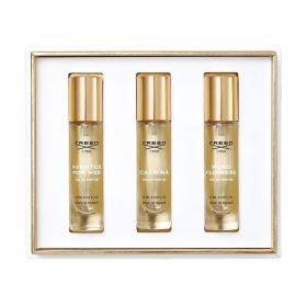 CREED 3 * 0.33 EAU DE PARFUM SPRAY SET FOR WOMEN: AVENTUS FOR HER + CARMINA + WIND FLOWERS