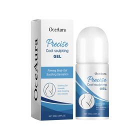 OceAura Precise Cool Sculpting Gel, Firming Thigh Muscles Abdominal Fat Shaping Slimming Body Care Ball (Option: 50ml-75g-4.01*1.57*1.57inch)